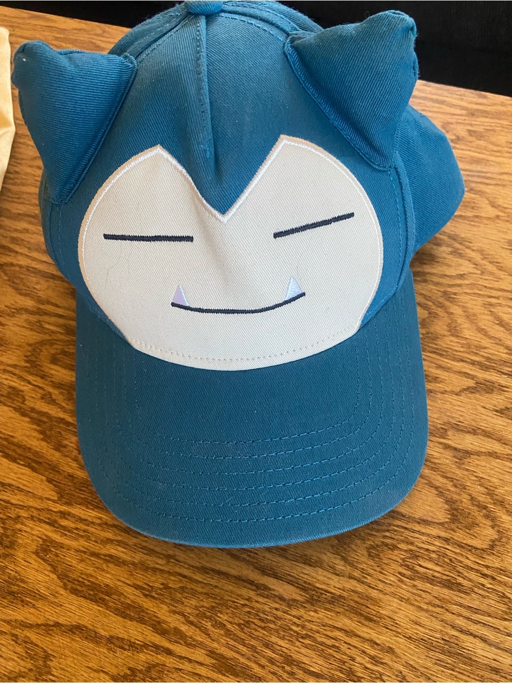 Pokemon Teal Snorlax Character Hat
